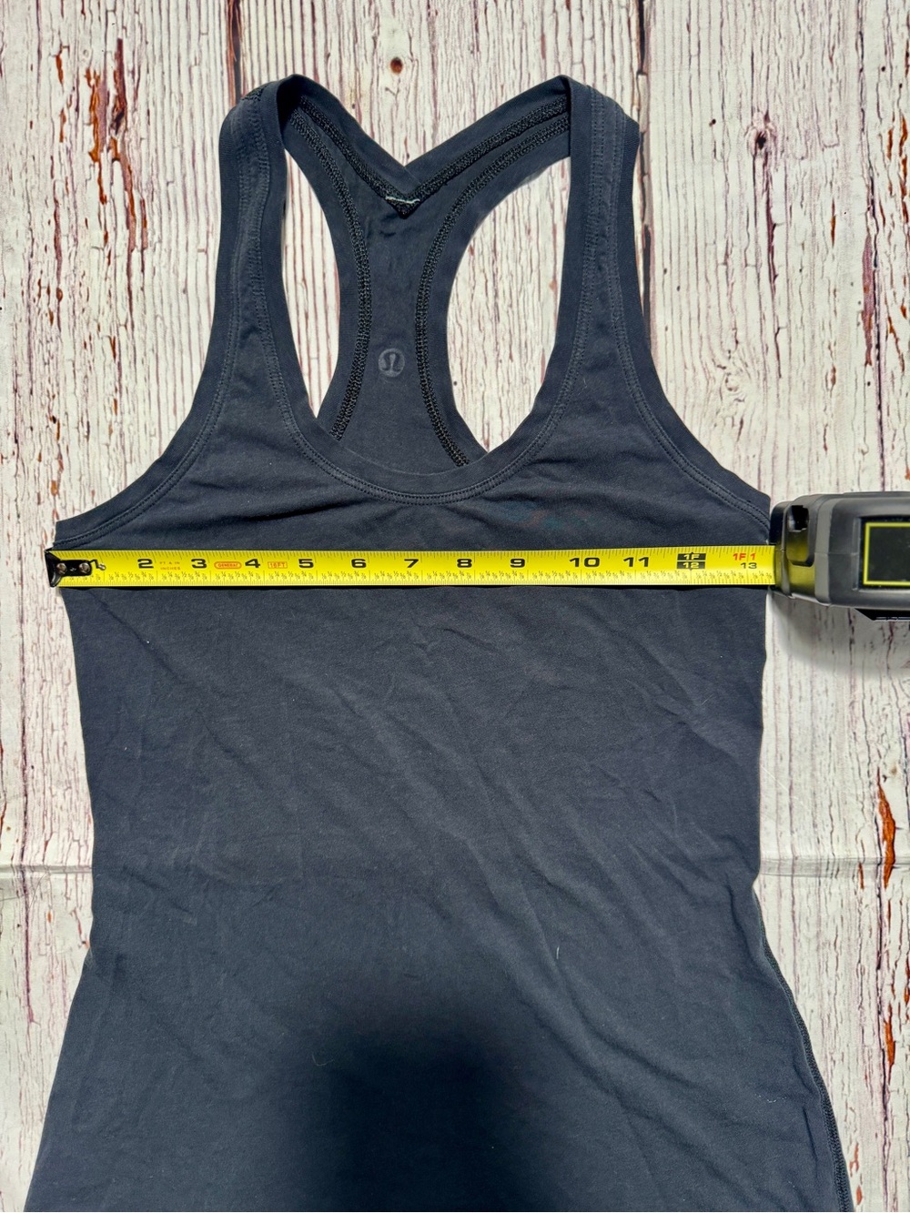 Lululemon Cool Racerback Tank Black Size 6 Running Gym Workout - Picture 3 of 7